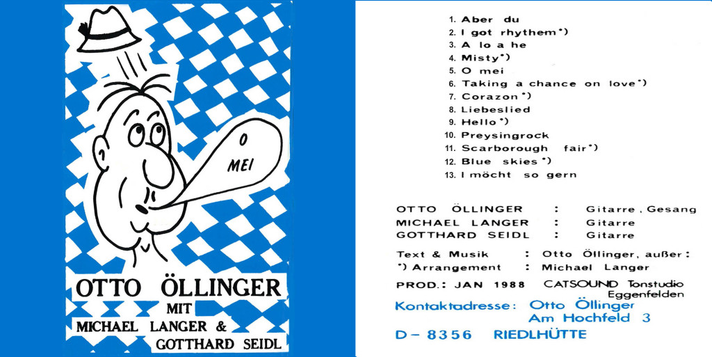 Otto Öllinger - O mei-front+back
